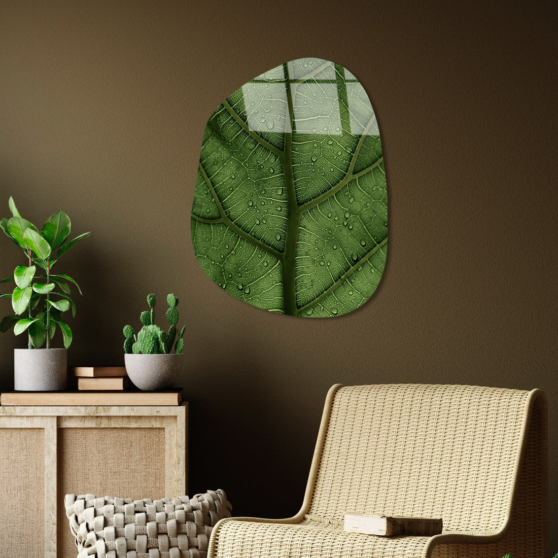 Peinture en verre trempé décoratif UV-1099 - 50 x 70