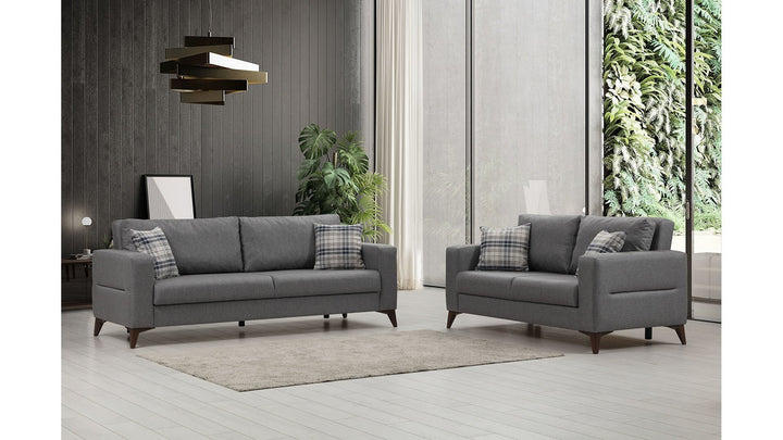 Canapé Kristal 3+2 - Dark Grey
