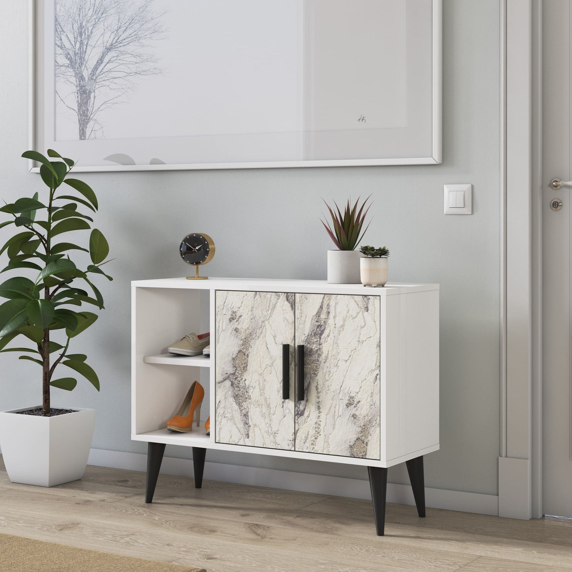 Arizona Meuble d'entrée avec étagère