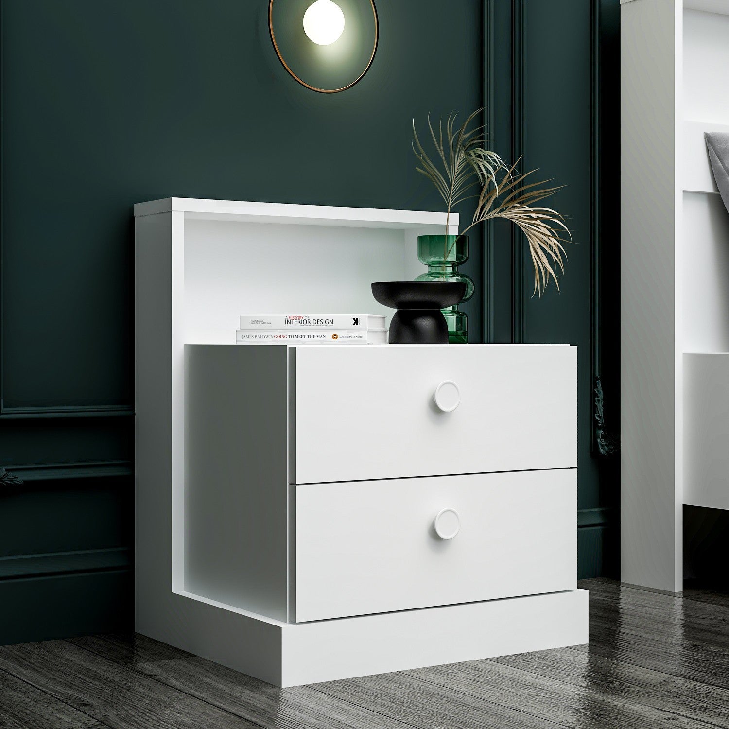 La table de nuit Life - White