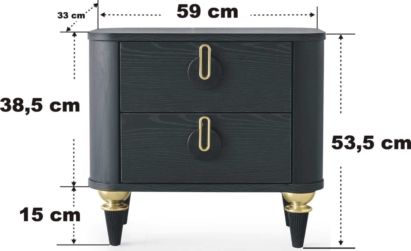 Table de chevet Royal Komodin