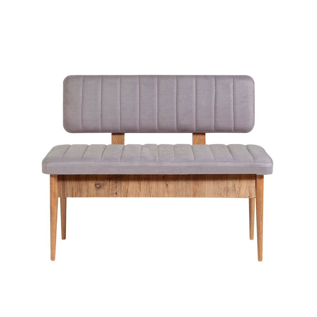 Table à manger extensible et jeu de chaises (5 pièces) Vina Atlantic Soho Grey