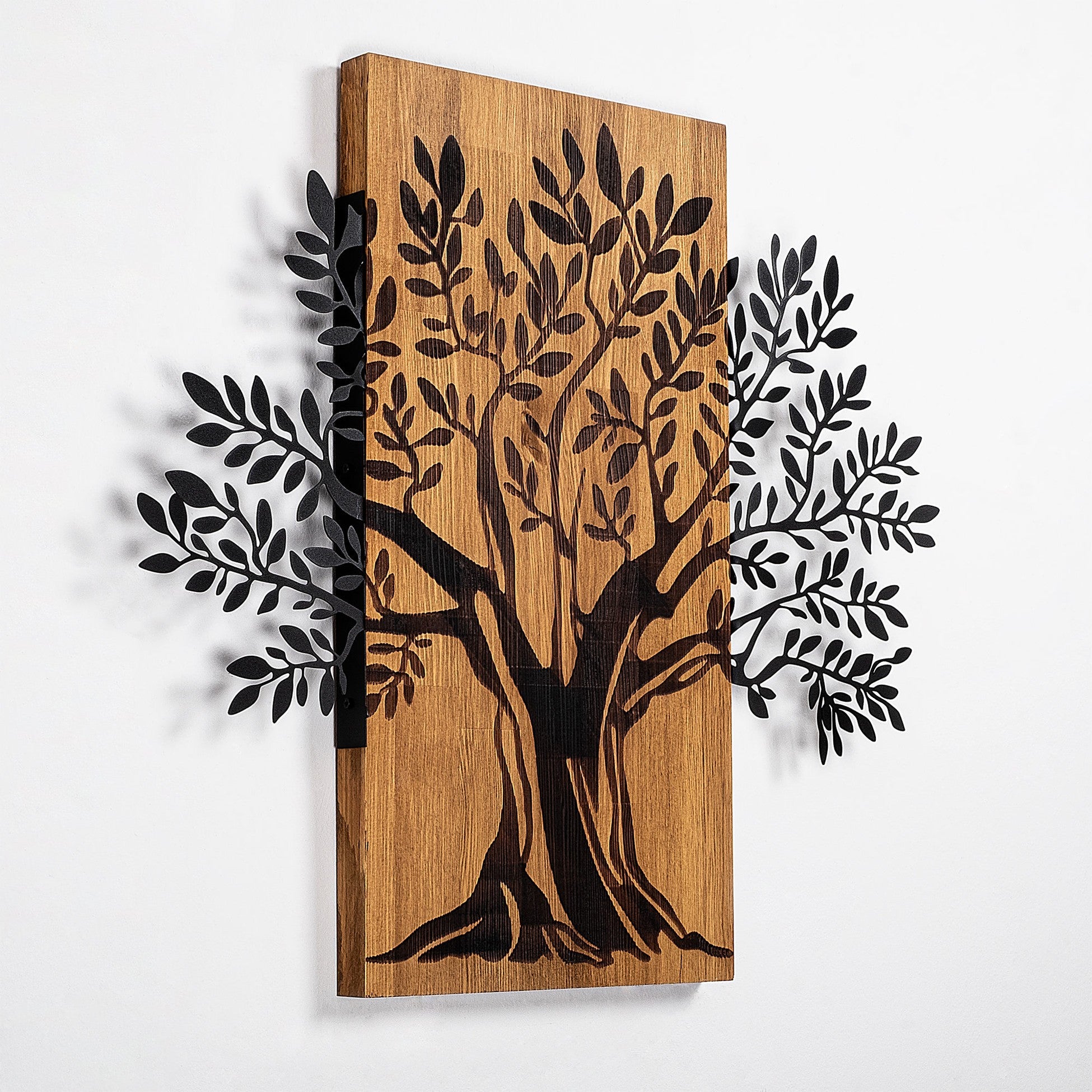 Accessoire mural en bois décoratif Monumental Tree 2