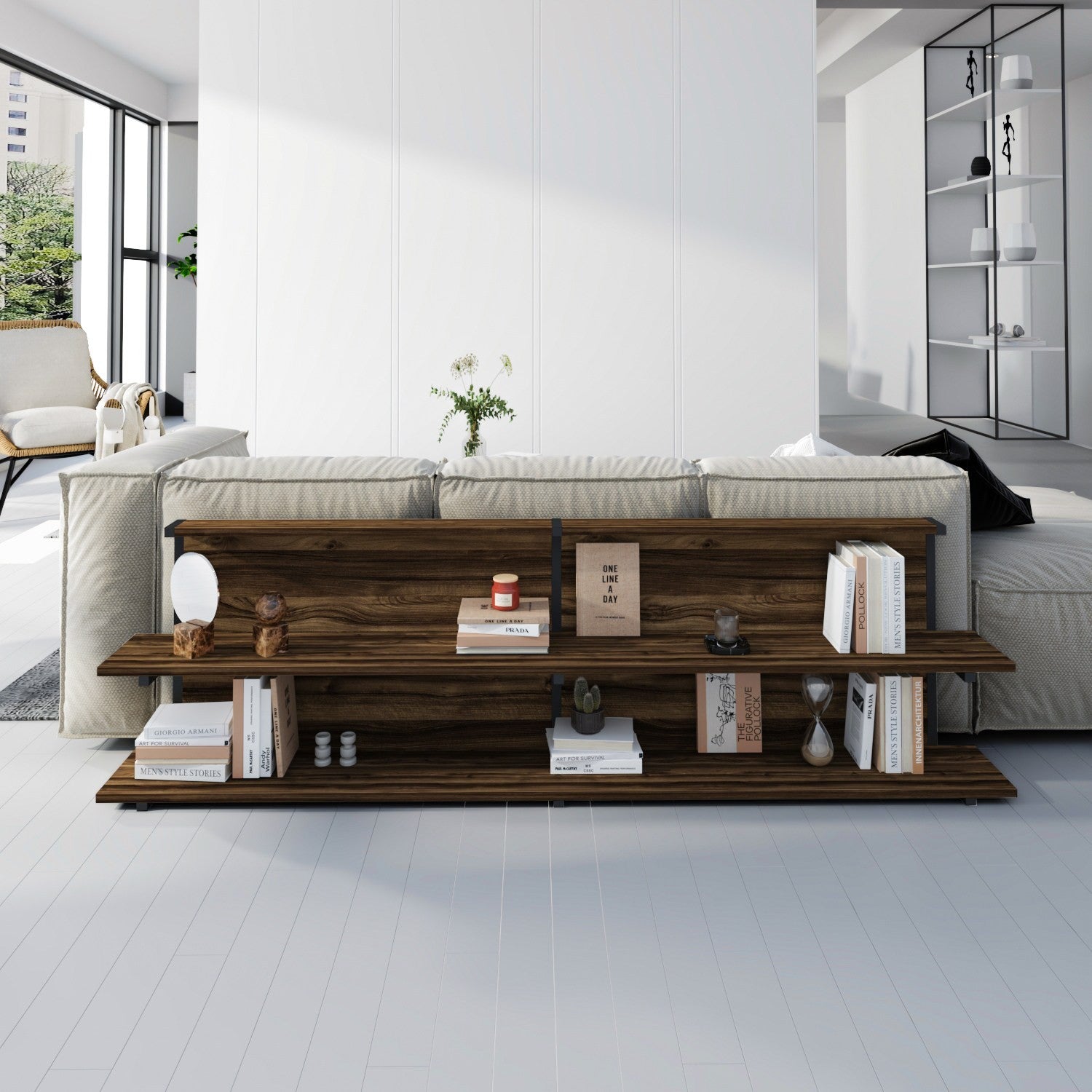 Table d'appoint Mela - Walnut