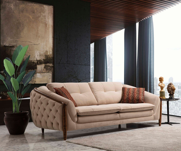 Trio Canapé 3 places crème