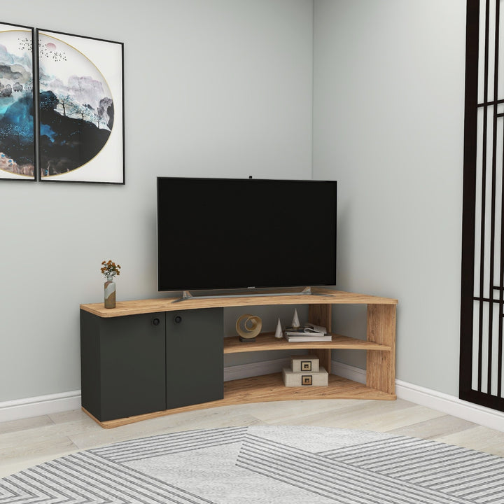 Meuble TV Termera - Atlantic Pine, Anthracite