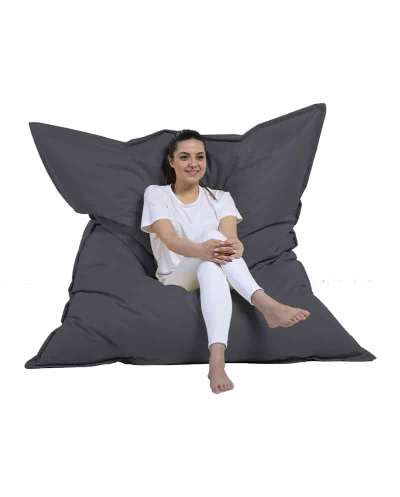 Coussin de sol Axina 140x180cm Tissu - XXL Pouf