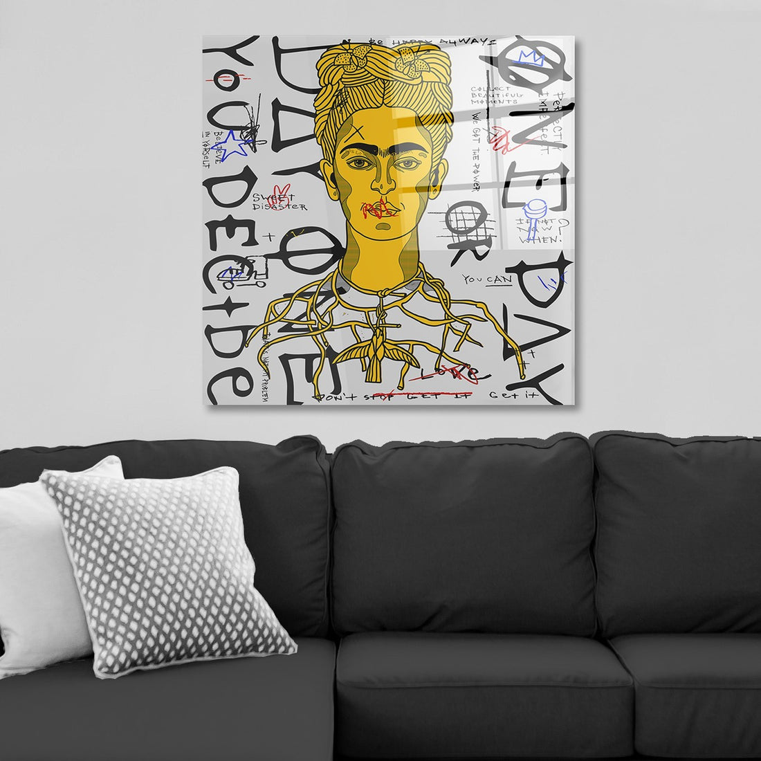 Peinture en verre trempé décoratif CAM4034_7070