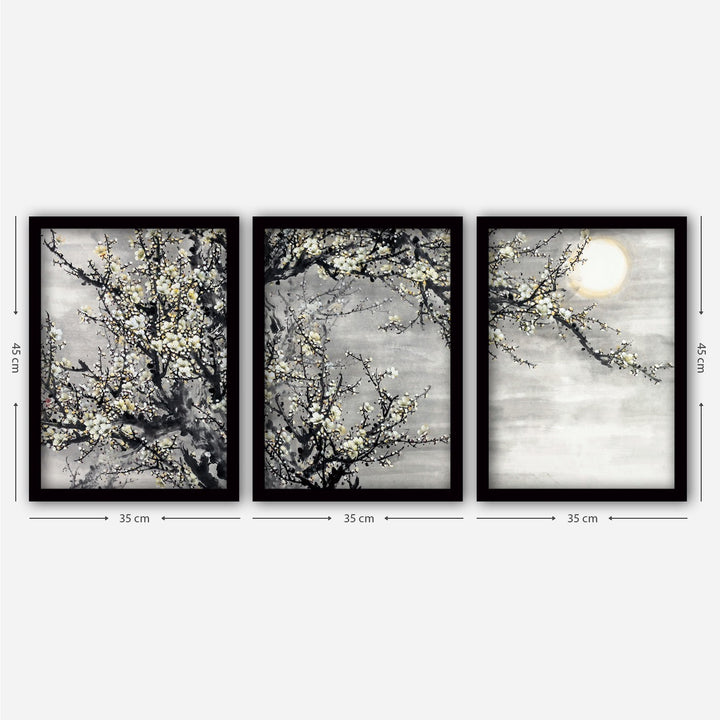 Peinture décorative (3 pièces) 3SC118