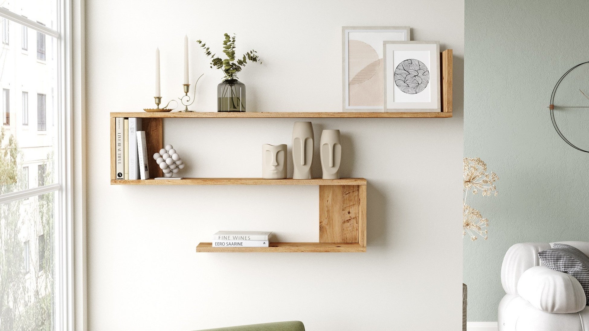 Bibliothèque Étagère de Rangement, Étagère de Meuble WL10-A