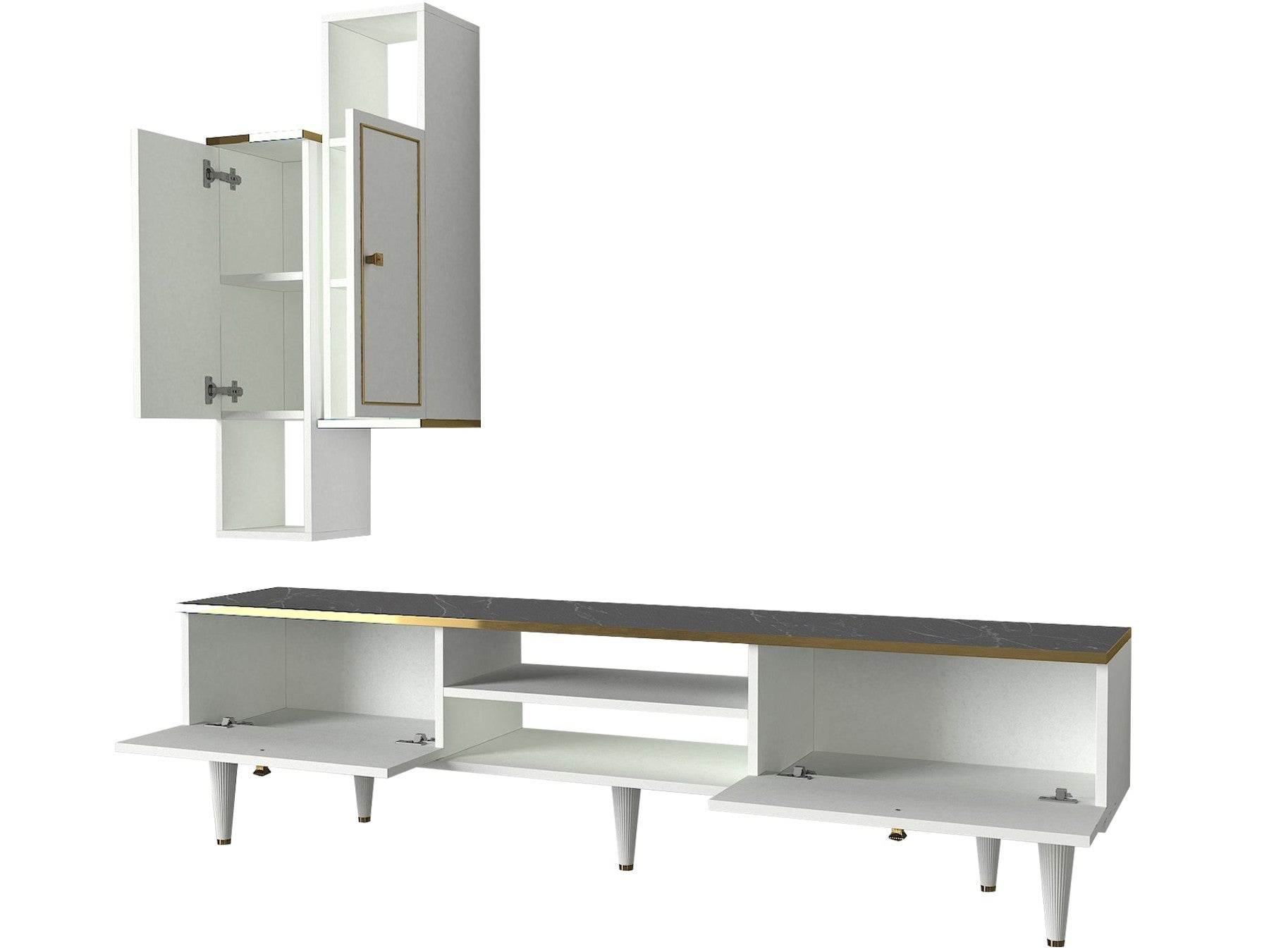 Unité de télévision Ravenna - White