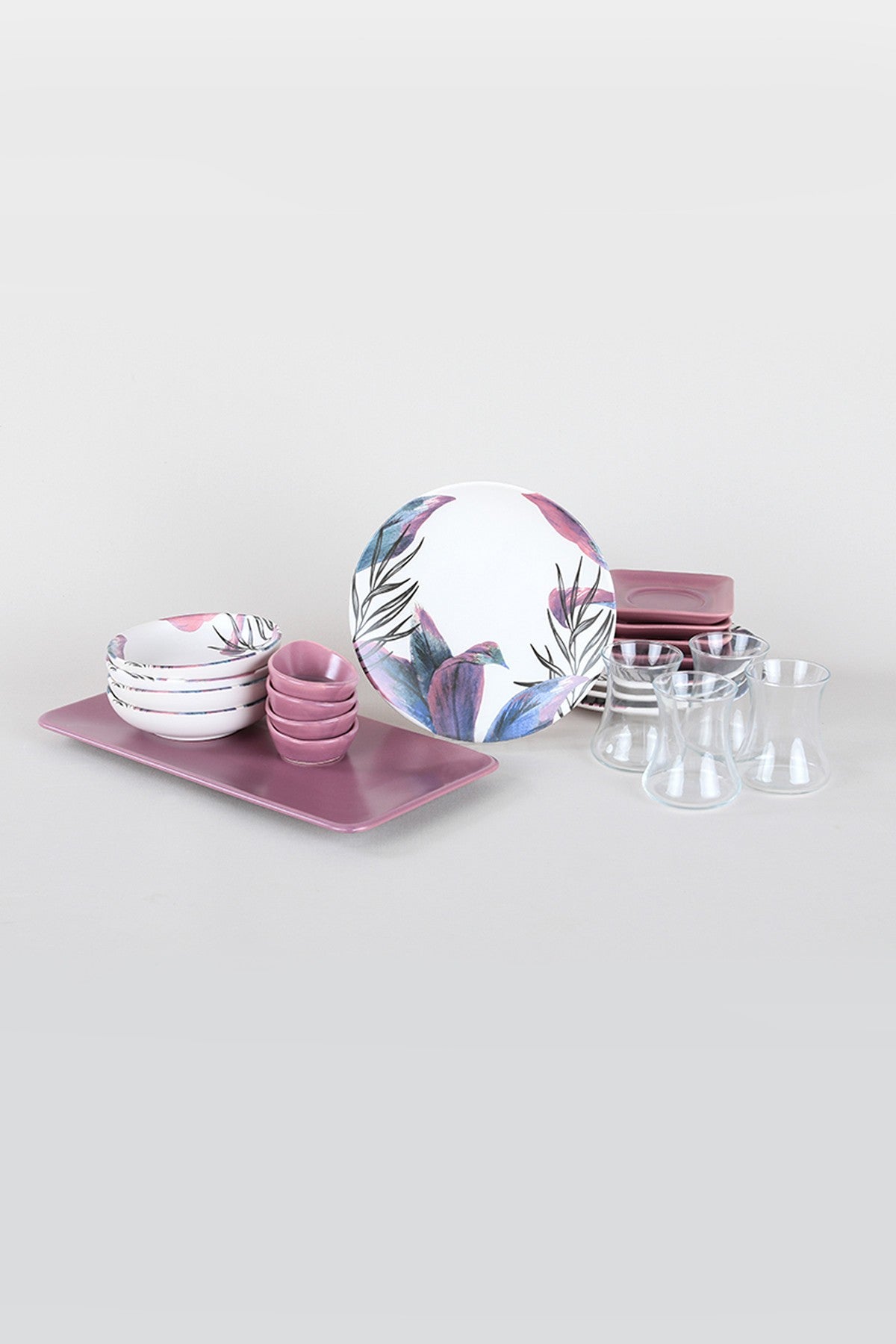 Breakfast Set (21 Pieces) Vio Breakfast Set 21 Pieces for 4 People - 19179