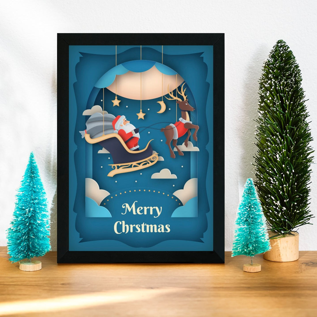 Peinture mdf encadrée décorative SC2731