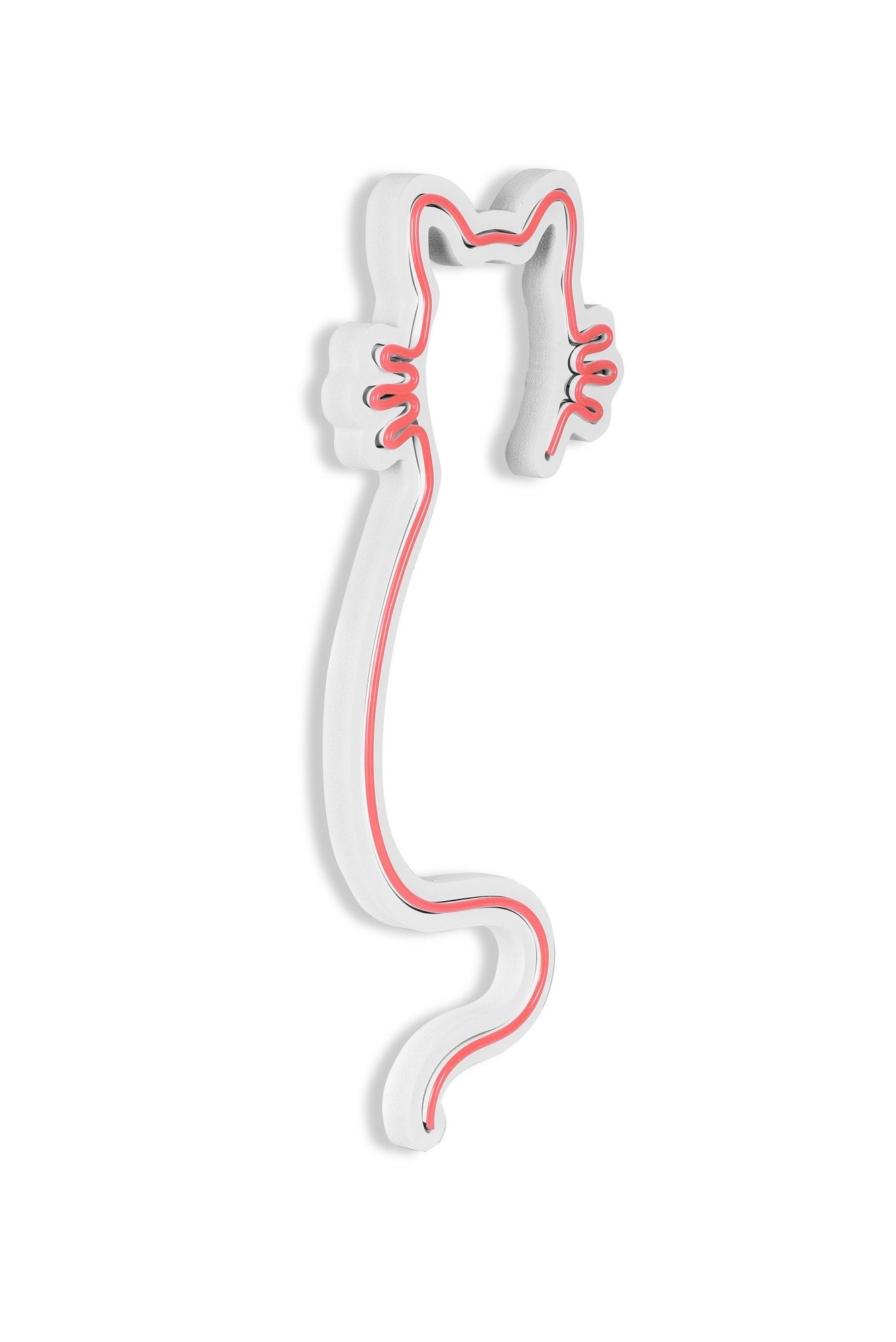 Éclairage LED en plastique décoratif Cat - Pink