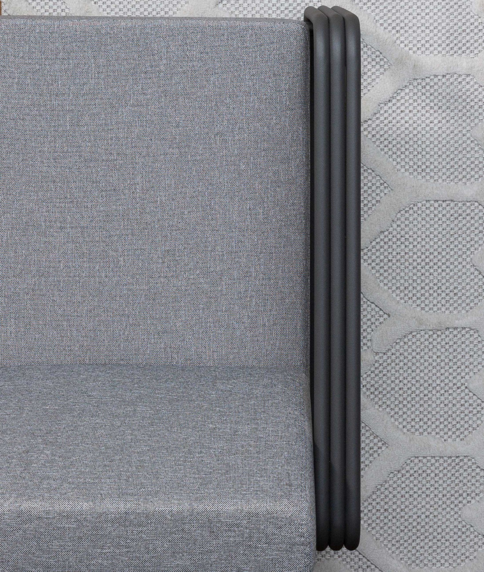 Canapé jardin de 1 place 700203 - Grey