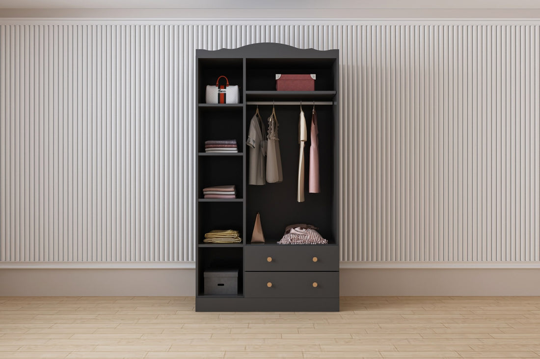 Ensemble de chambres jeunes Lavinia 003 - Anthracite