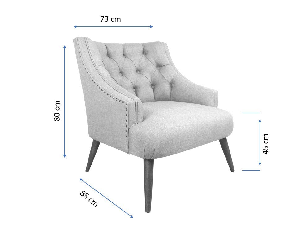 Chaise Lamont - Grey