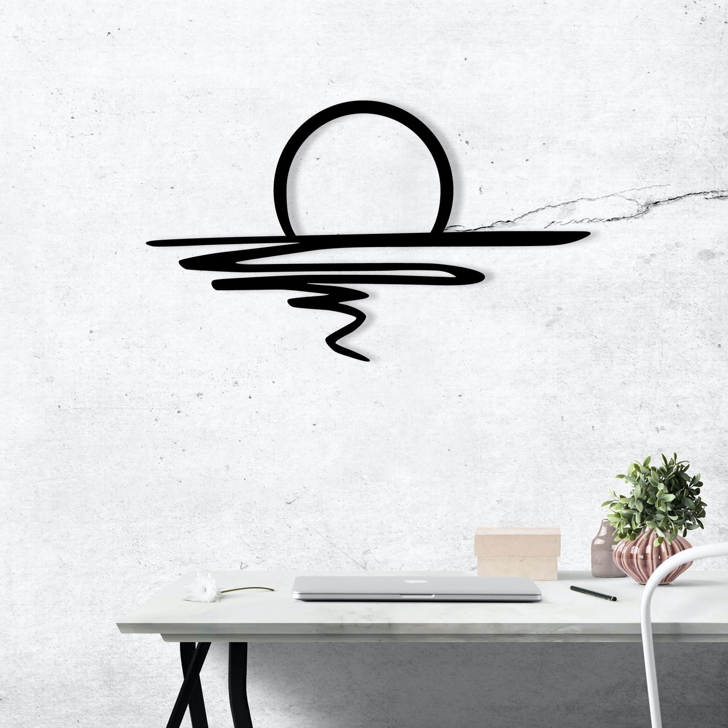 Accessoire mural en métal décoratif Sparkle