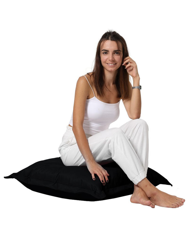 Coussin de jardin Cushion Pouf 70x70 - Black