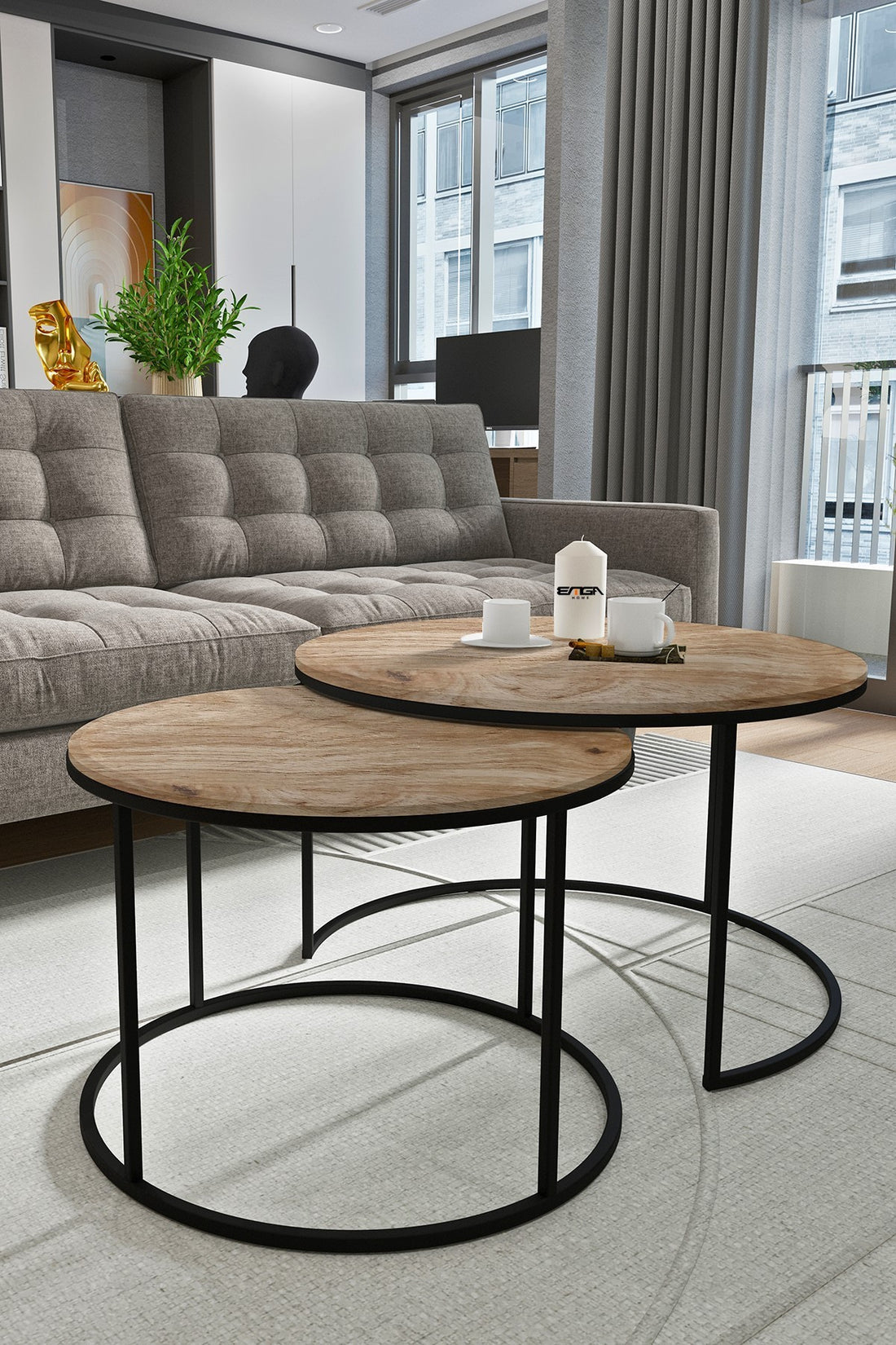 Table basse Kyoto - Antique Pine