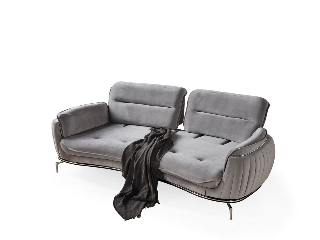 Platin Canapé 3 Places Gris