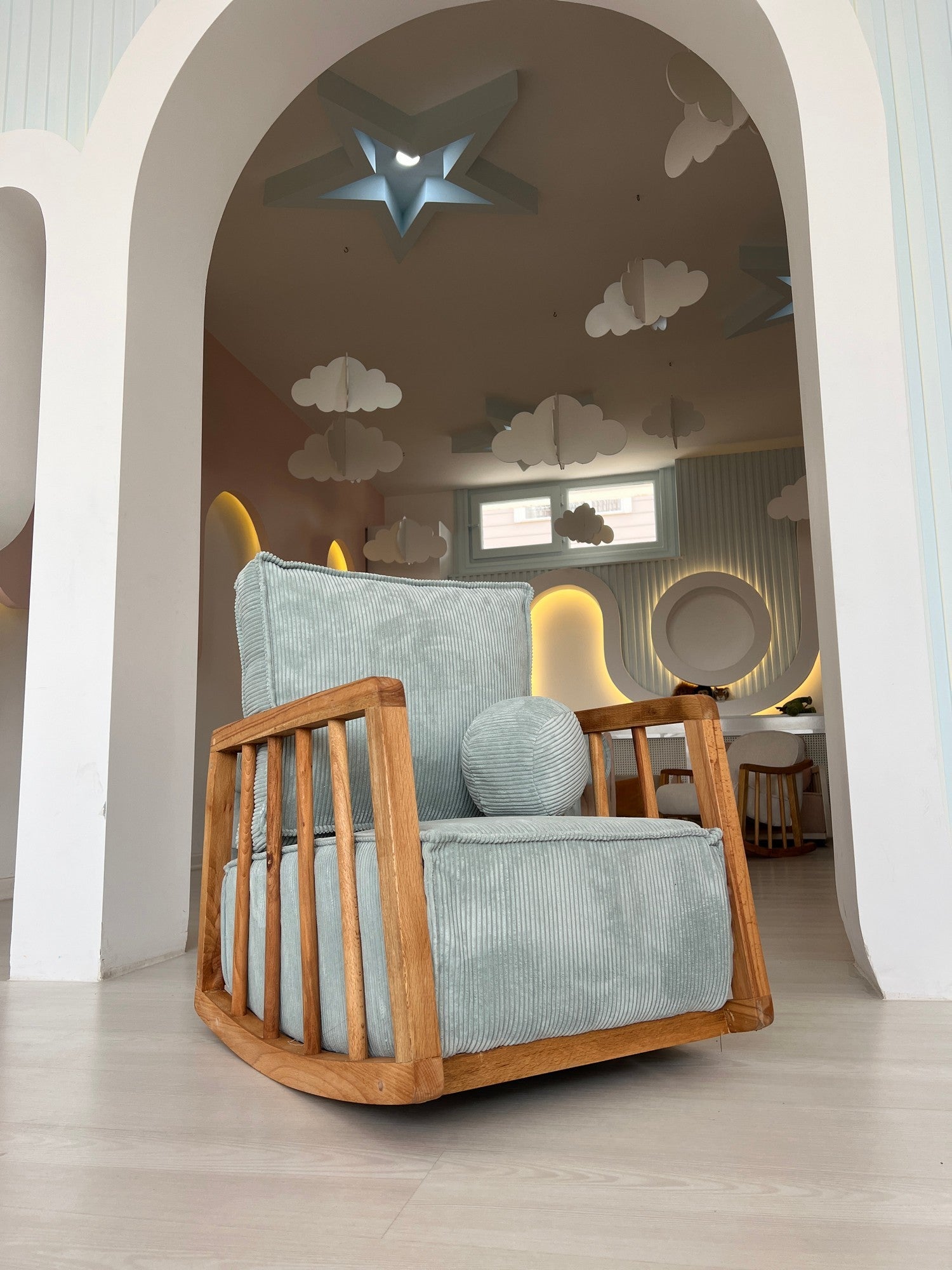 Chaise Balancement - Blue