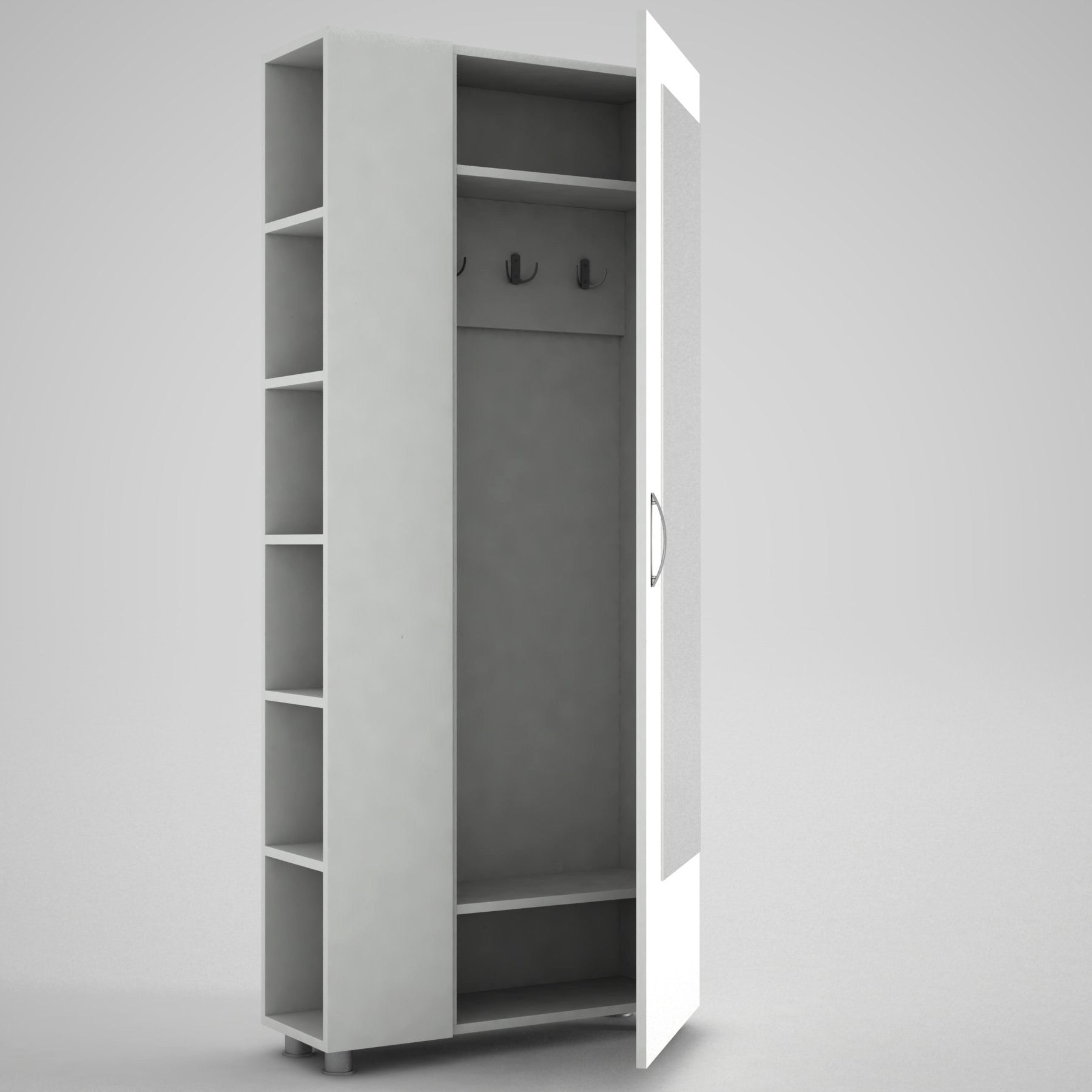 Support d'entrée Meyra - White