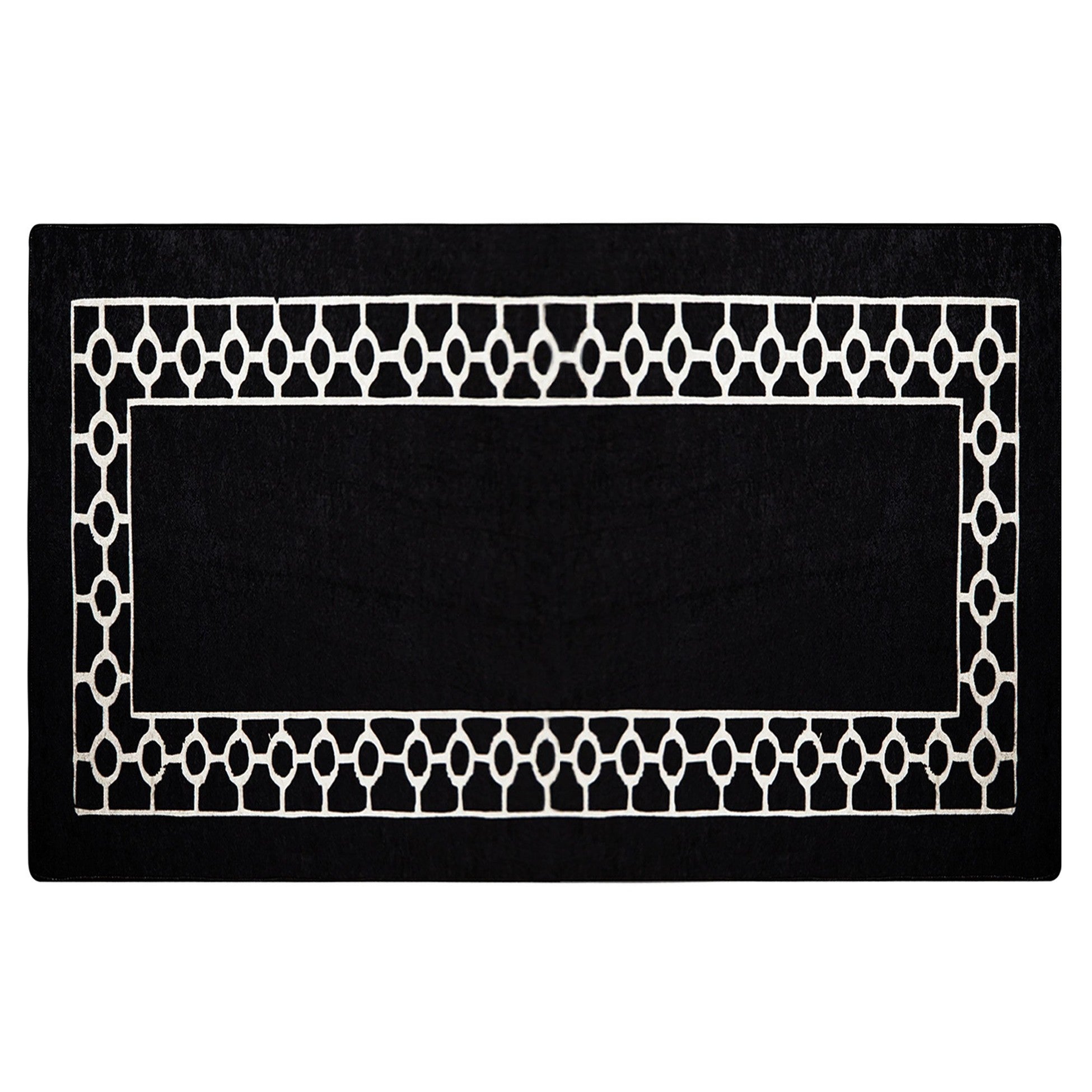 Tapis de salle (100 x 200) Bague - Black