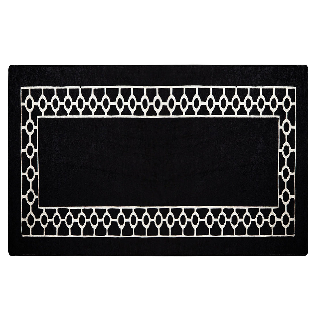 Tapis de salle (100 x 200) Bague - Black