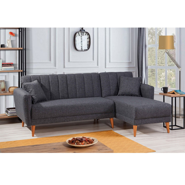 Canapé d'angle Aqua Coner Right - Dark Grey