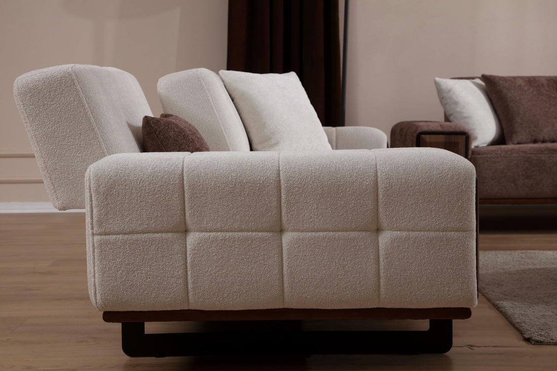 Petra Canapé 3 Places Crème