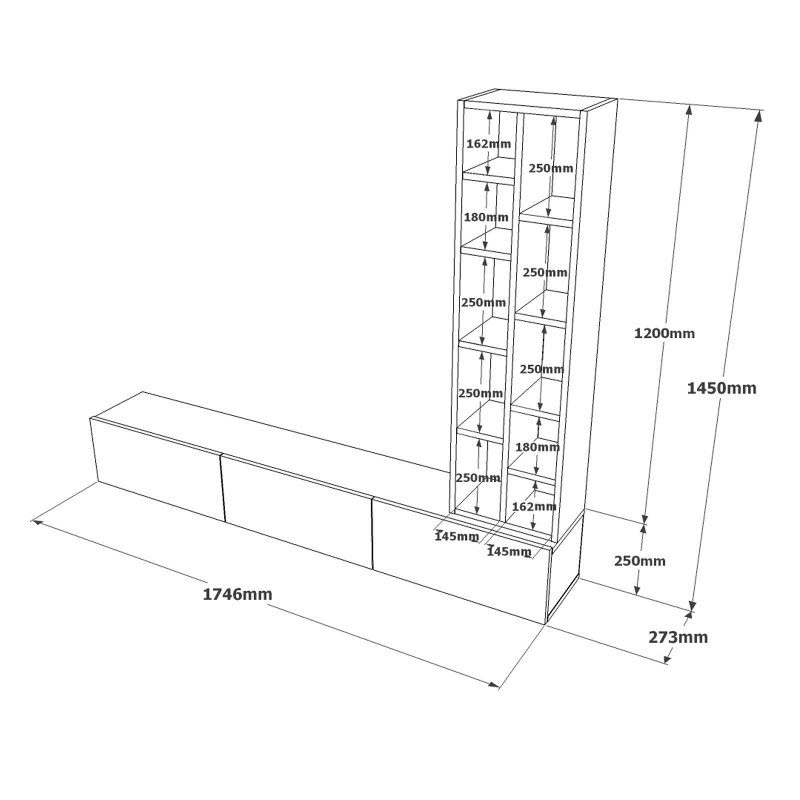 Unité de télévision LV9-RL