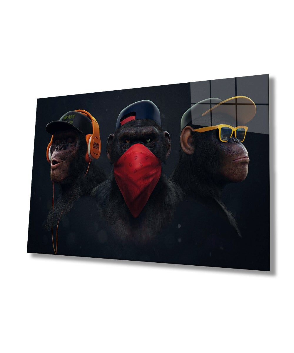 Peinture en verre trempé décoratif 0532 - 72 x 46