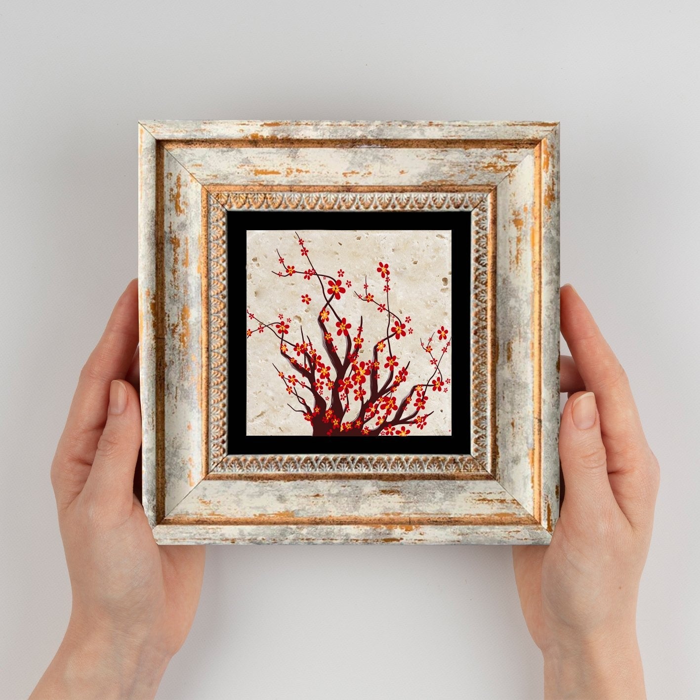 Peinture à encadré décorative TC1237