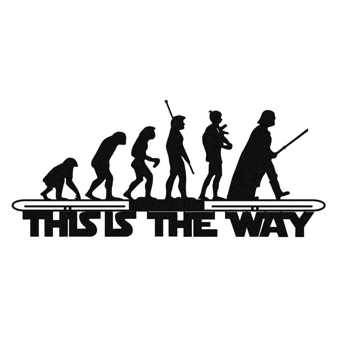 Accessoire mural en métal décoratif Evrim