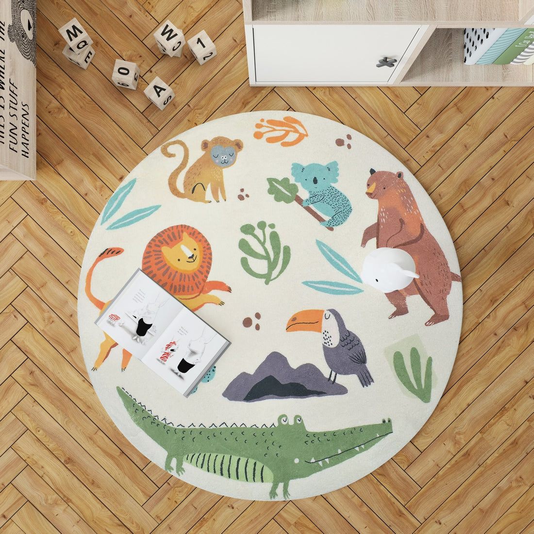 Tapis (140 x 140) Woopamuk109