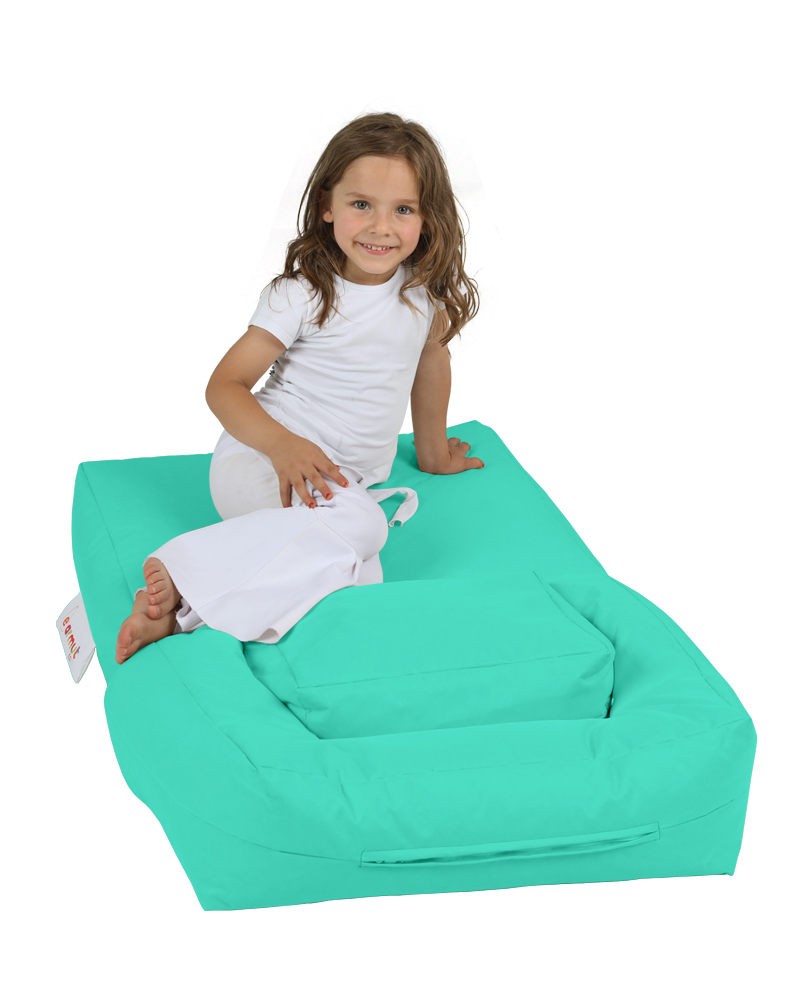 Pouf de jardin Kids Single Seat Pouffe - Turquoise