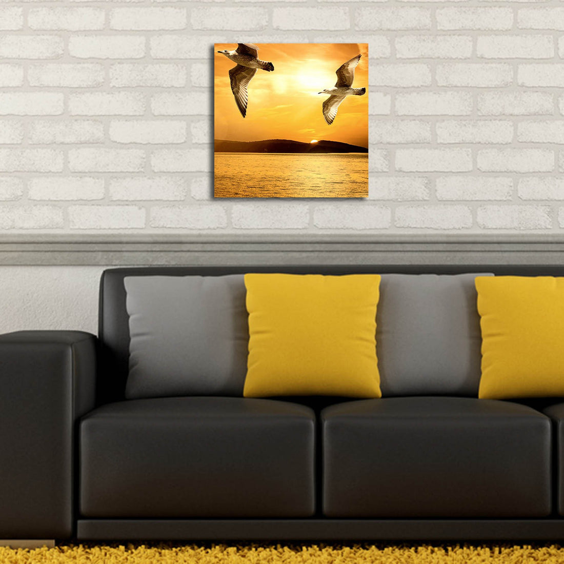 Peinture de toile éclairée à LED décorative 4040DACT-34