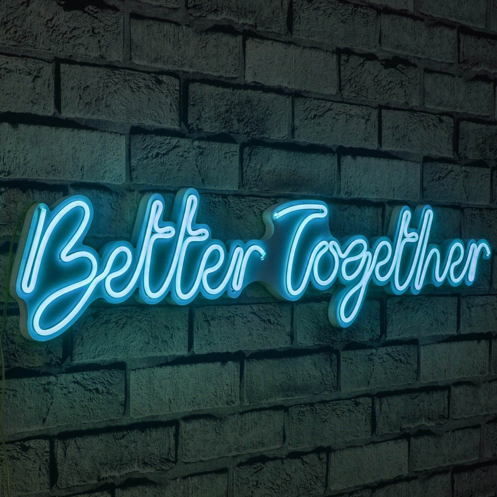 Éclairage LED en plastique décoratif Better Together - Blue