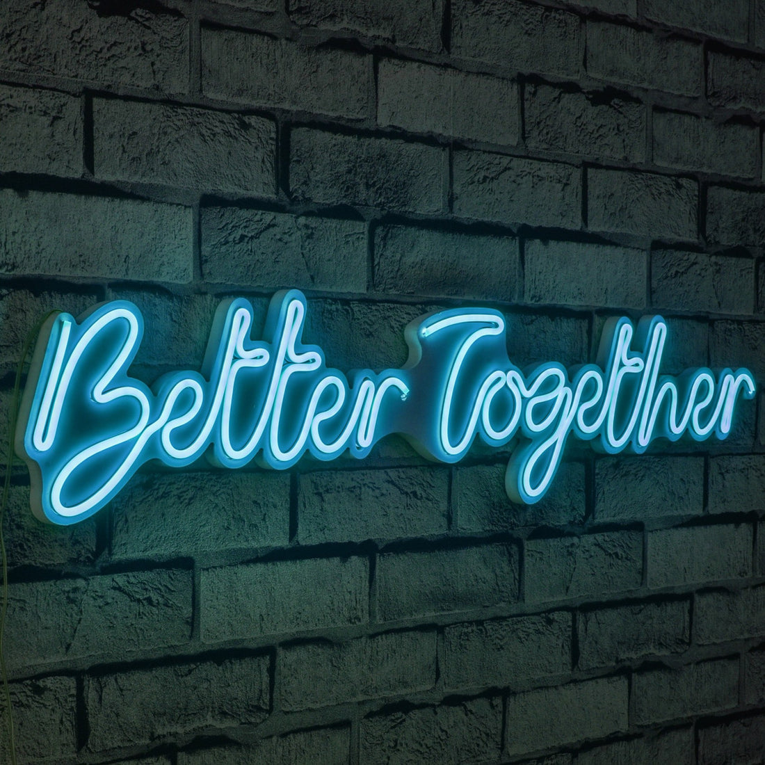 Éclairage LED en plastique décoratif Better Together - Blue