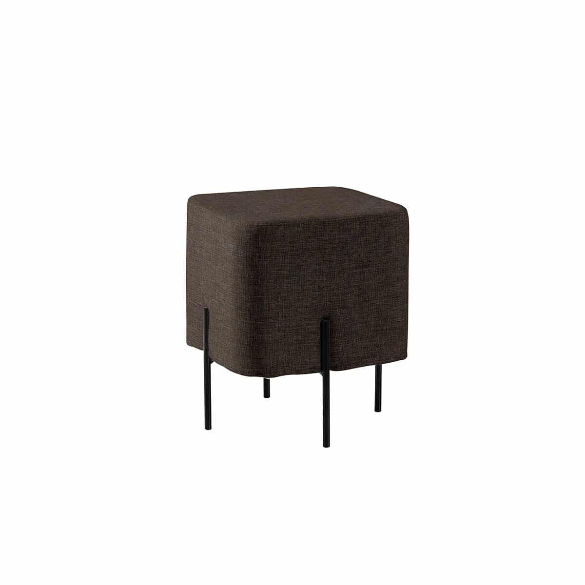 Mono Pouf Marron Foncé