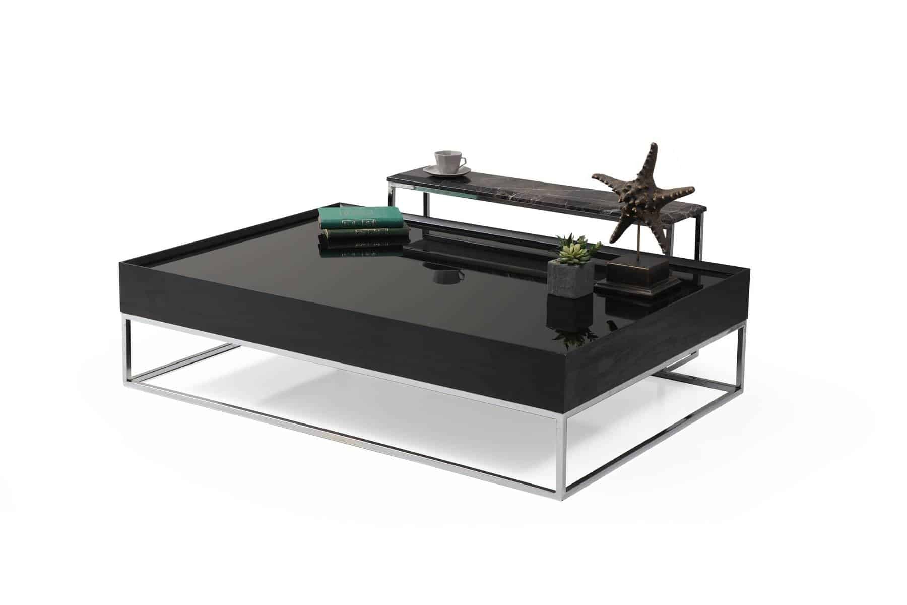 Crown table basse (noire)