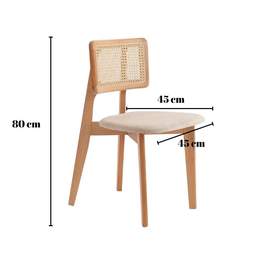 Chaise Zeus 45 - Oak