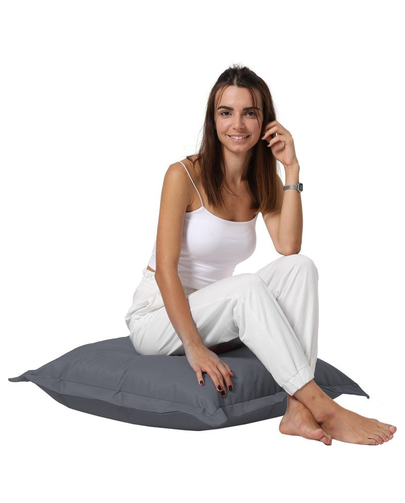 Coussin de jardin Cushion Pouf 70x70 - Fume