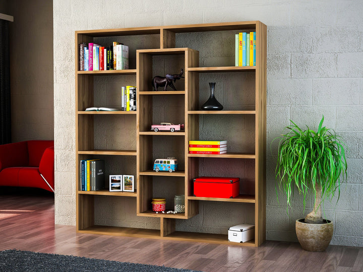 Étagère à livres Ample - Walnut