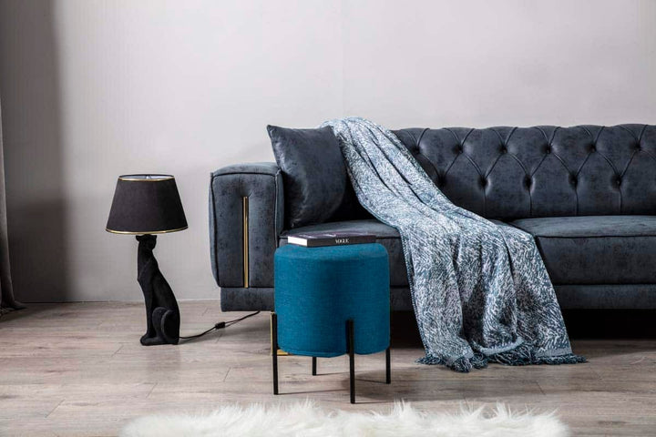 Norm Pouf Bleu