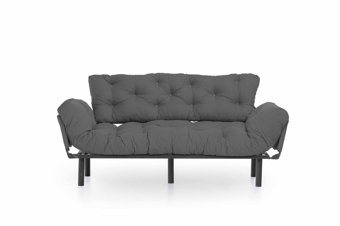 Canapé-lit 3 places Nitta Triple - Grey