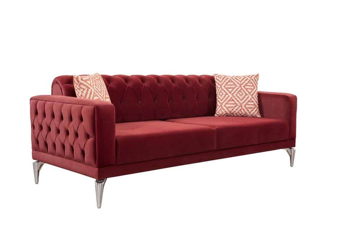 Veys Ensemble de Canapé Rouge