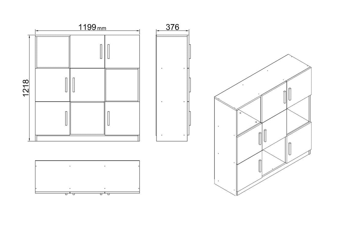 Armoire à plusieurs usage VO7-OB