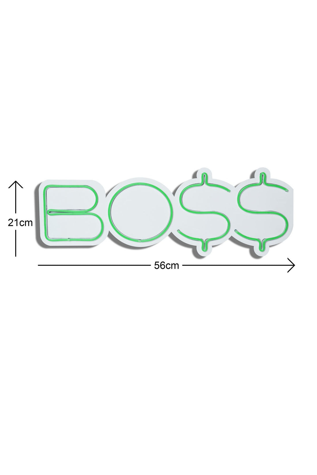 Éclairage LED en plastique décoratif BOSS - Green